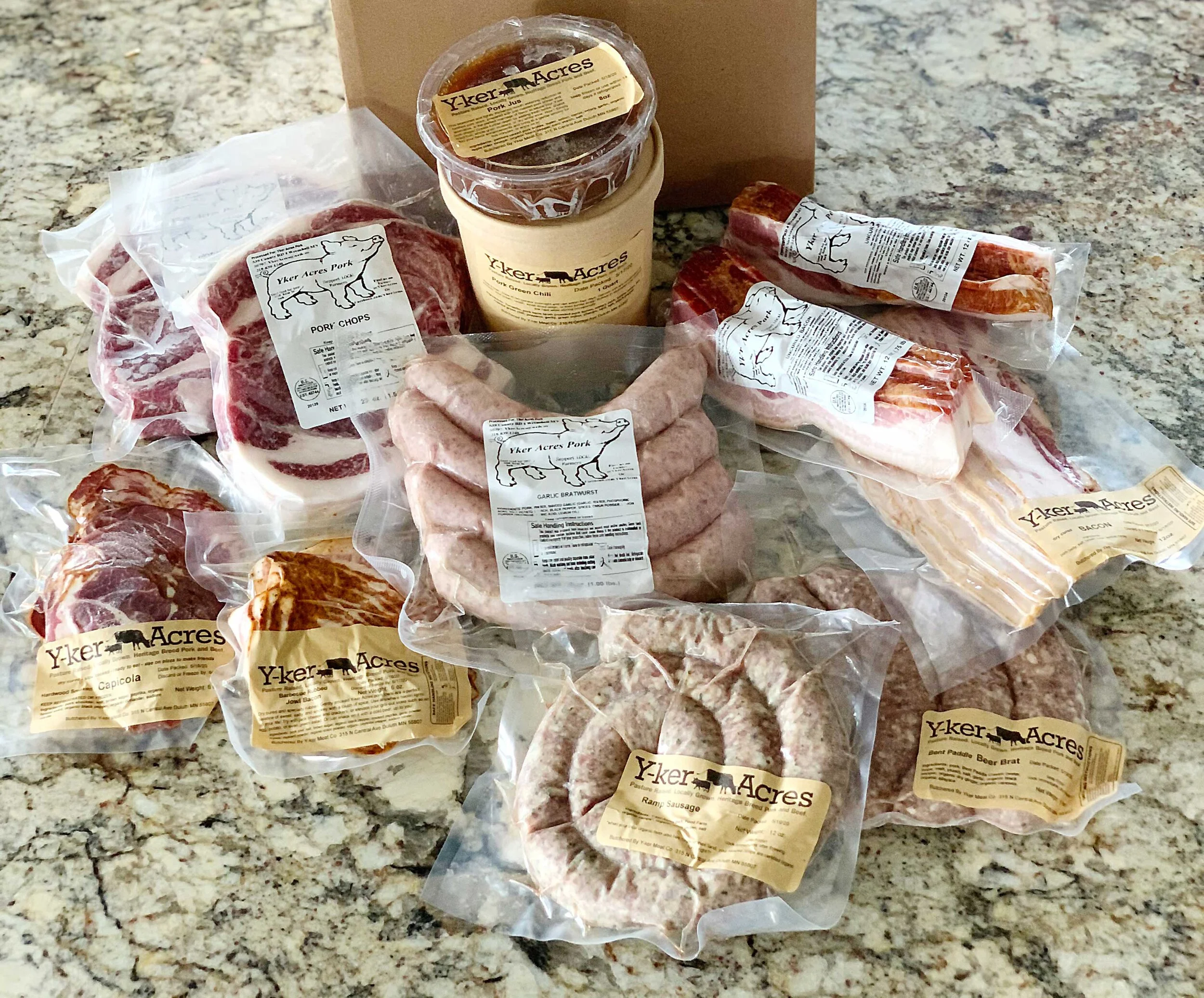 Small Butcher Box — Y-ker Acres
